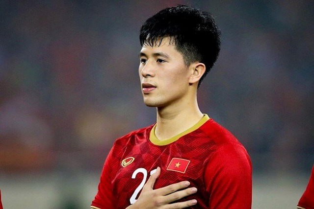 Footballer Tran Dinh Trong